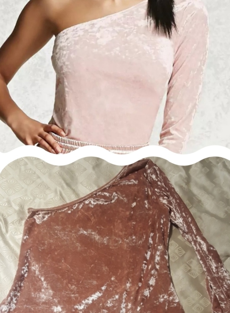 Pretty velvet blouse